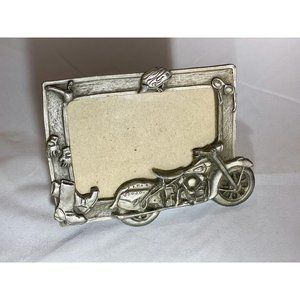 Royal Selangor Pewter Motorcycle Photo Frame